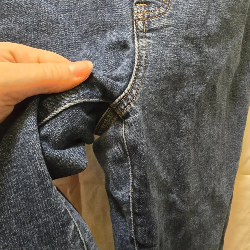 Madewell The Perfect Vintage Straight Jean stretch high rise denim size 28 - Picture 5 of 13